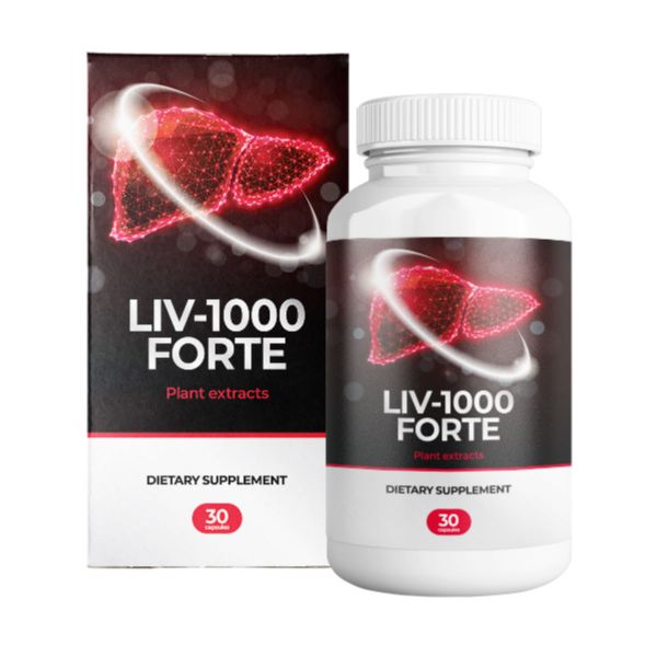 LIV-1000 FORTE - Pflanzenextrakte für eine gesunde Leber (30 Kapseln)