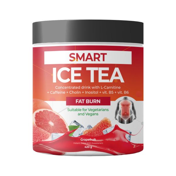 SMART ICE TEA FAT BURN Grapefruit 420g