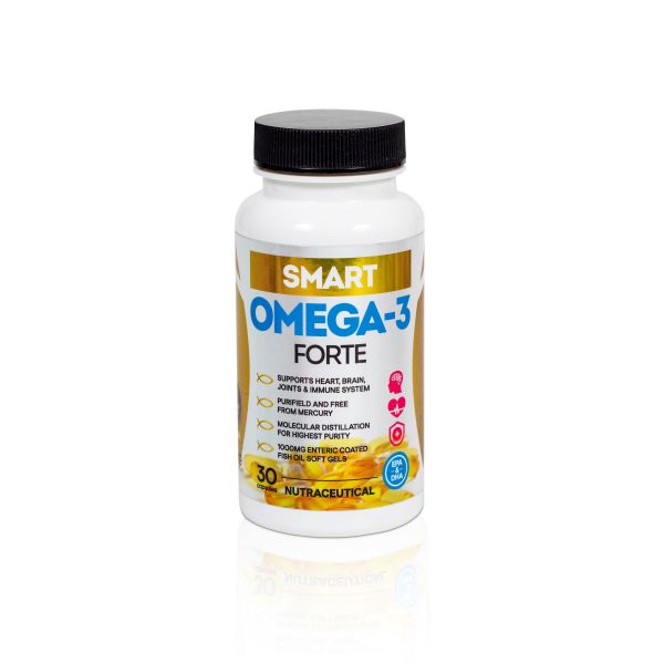 Smart Omega-3 Forte aus Fischöl 30 Kapseln